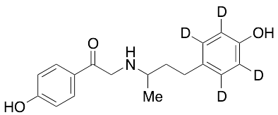1-(4-Hydroxyphenyl)-2-[[3-(4-hydroxyphenyl-2,3,5,6-d4)-1-methylpropyl]amino]ethanone