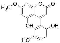 7-Methoxy-5,2',5'-trihydroxy-4-phenylcoumarin