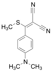 2-[[4-(Dimethylamino)phenyl](methylthio)methylene]propanedinitrile