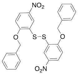 Bis(2-benzyloxy-3-nitrophenyl)disulfide