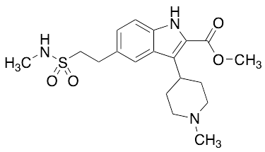 Methyl 3-(1-Methyl-4-piperidyl)-5-[2-(methylsulfamoyl)ethyl]-1H-indole-2-carboxylate
