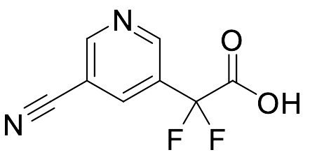 2-(5-Cyanopyridin-3-yl)-2,2-difluoroacetic Acid