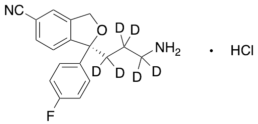 (S)-Didemethyl Citalopram-d6 Hydrochloride
