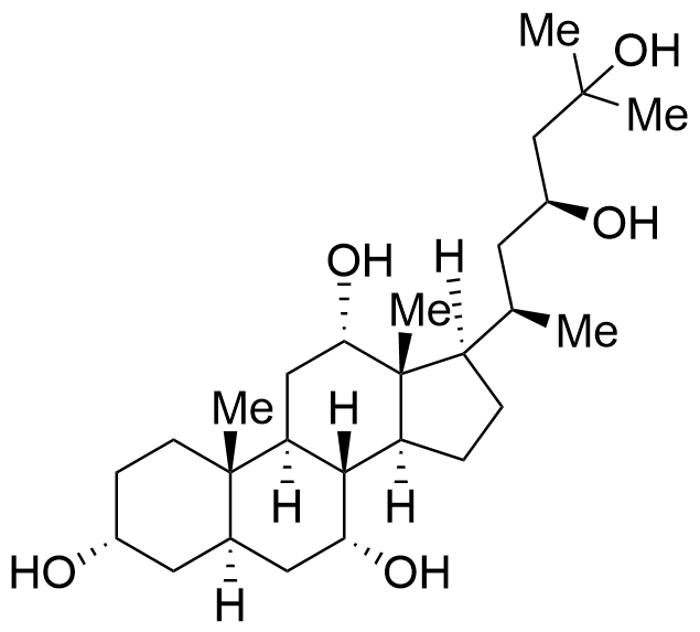 (3a,5a,7a,12a,23S)-Cholestane-3,7,12,23,25-pentol