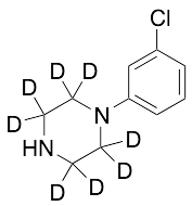 1-(3-Chlorophenyl)piperazine-d8