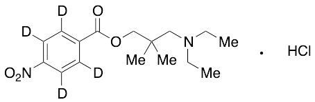 3-(Diethylamino)-2,2-dimethyl-1-propanol 4-Nitrobenzoate-d4 Hydrochloride