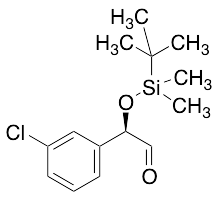 (R)-2-[(tert-Butyldimethylsilyl)oxy]-2-(3-chlorophenyl)acetaldehyde