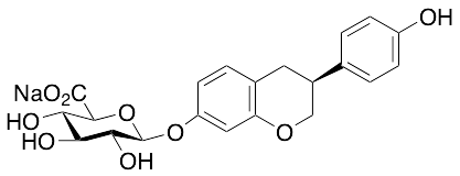 (S)-Equol 7-beta-D-Glucuronide Sodium Salt