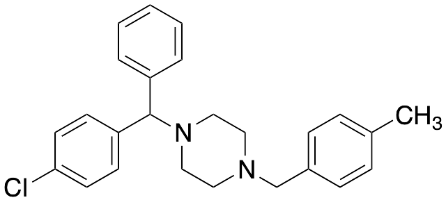 1-[(4-Chlorophenyl)phenylmethyl]-4-[(4-methylphenyl)methyl]piperazine