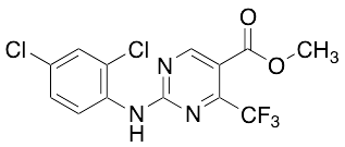 2-[(2,4-Dichlorophenyl)amino]-4-(trifluoromethyl)-5-pyrimidinecarboxylic Acid Methyl Ester