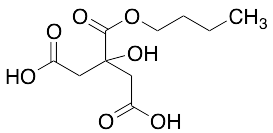 2-Hydroxy-1,2,3-propanetricarboxylic Acid 2-Butyl Ester