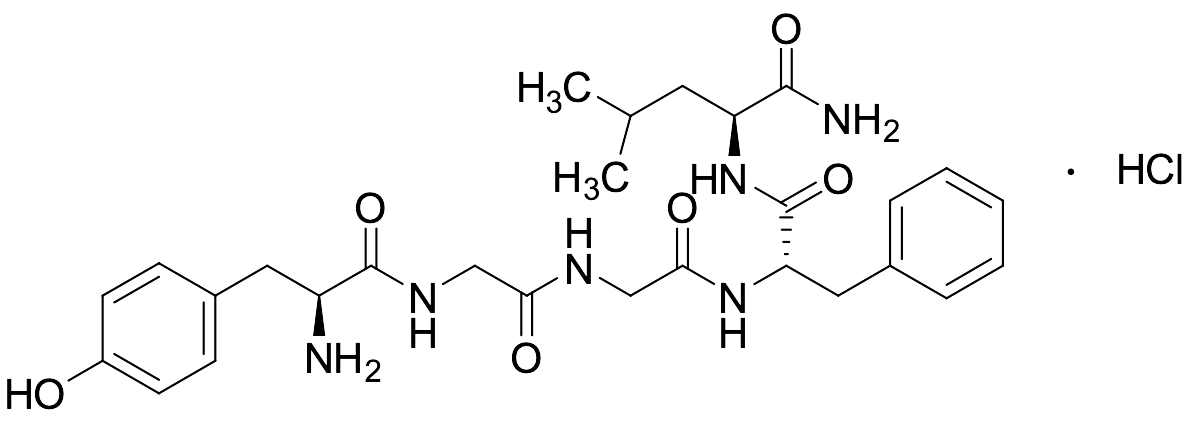 Leu-Enkephalin Amide H-Tyr-Gly-Gly-Phe-Leu-NH2 Hydrochloride Salt