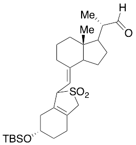 4-[[(6S)-6-[[(1,1-Dimethylethyl)dimethylsilyl]oxy]-1,3,4,5,6,7-hexahydro-2,2-dioxidobenzo[c]thien-1-yl]methylene]octahydro-alpha,7a-dimethyl-1H-indene-1-acetaldehyde