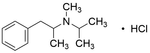 N-Isopropyl-N,α-dimethyl Phenethylamine Hydrochloride