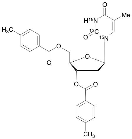 3',5'-Di-p-toluate Thymidine-13C,15N2