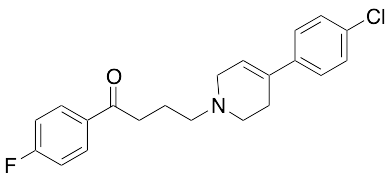 4-[4-(4-Chlorophenyl)-3,6-dihydro-1(2H)-pyridinyl]-1-(4-fluorophenyl)-1-butanone