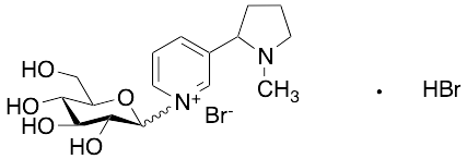 Nicotine N-D-Glucoside Bromide Hydrobromide
