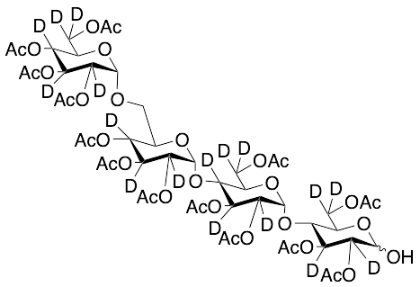 6-alpha-D-Glucopyranosyl Maltotriose Deuterated Tridecaacetate