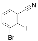3-Bromo-2-iodobenzonitrile