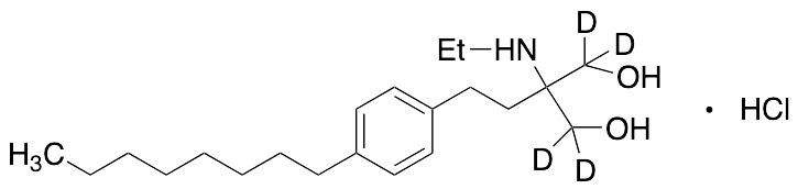 2-(Ethylamino)-2-[2-(4-octylphenyl)ethyl]-1,3-propanediol-d4 Hydrochloride