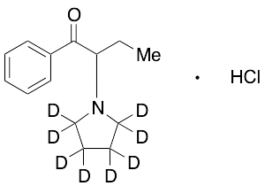 alpha-Pyrrolidinobutiophenone-d8 Hydrochloride