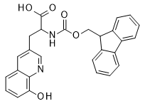 alpha-[[(9H-Fluoren-9-ylmethoxy)carbonyl]amino]-8-hydroxy-3-quinolinepropanoic Acid