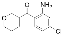 (2-Amino-4-chlorophenyl)(tetrahydro-2H-pyran-3-yl)-methanone