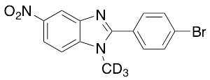 2-(4-Bromophenyl)-1-methyl-d3-5-nitro-1H-benzo[d]imidazole