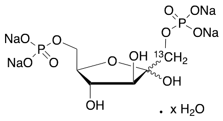 D-Fructose-2-13C2 1,6-Bisphosphate Tetrasodium Salt Hydrate