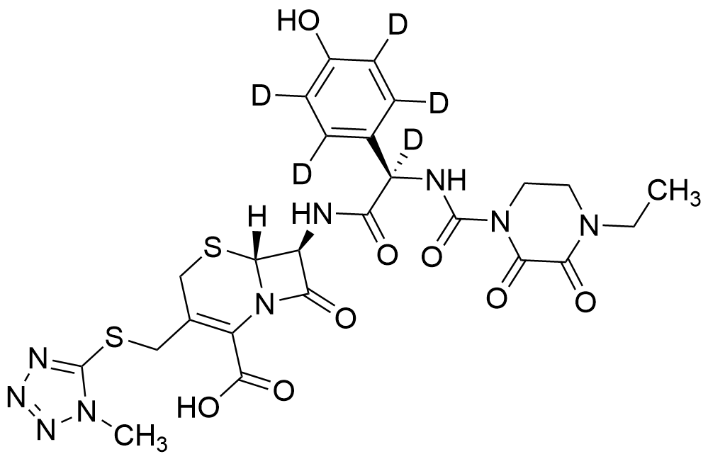 (6R,7S)-Cefoperazone-d5