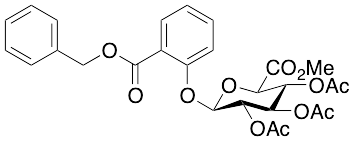 Methyl 1-((2-Benzyloxycarbonxyl)phenyl)-2,3,4-tri-O-acetyl-Beta-D-glucopyranuronate