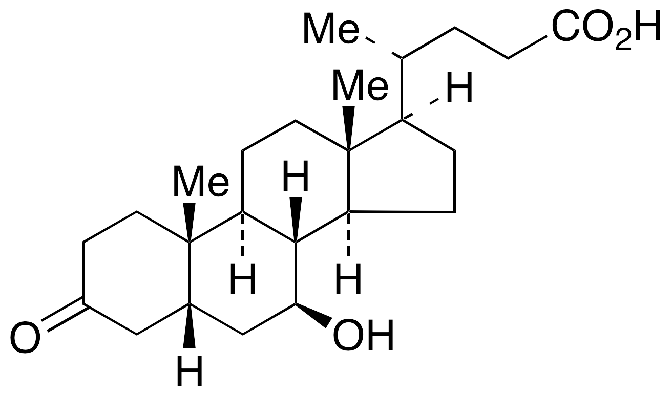 3-Oxo-7Beta-hydroxy-5Beta-cholanoic Acid