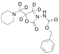 Benzyl (2-Oxo-5-(piperidin-1-ylmethyl)oxazolidin-3-yl)carbamate-d5