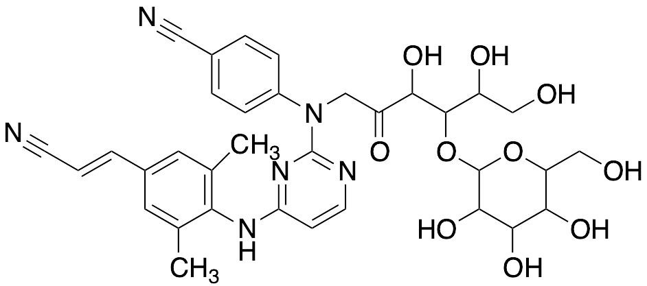 O-alpha-D-Glucopyranosyl Rilpivirine