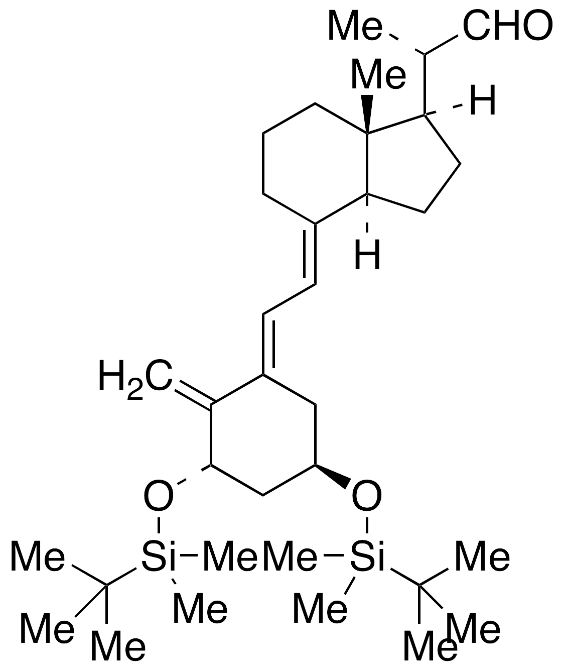 (1S,3R,5E,7E)-1,3-Bis-[(tert-butyldimethylsilyl)oxy]-9,10-secopregna-5,7,10-triene-20-carboxaldehyde
