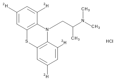 (±)-Promethazine-d4 HCl (phenothiazine-1,3,7,9-d4)
