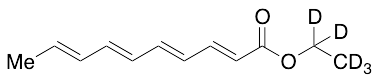 (2E,4E,6E,8E)-2,4,6,8-Decatetraenoic Acid Ethyl-d5 Ester