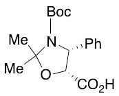 (4R,5R)-2,2-Dimethyl-4-phenyl-3,5-oxazolidinedicarboxylic Acid 3-(1,1-Dimethylethyl) Ester