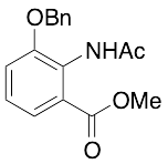 2-Acetamido-3-(benzyloxy)benzoic Acid Methyl Ester
