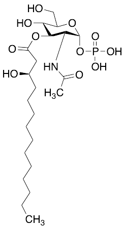 (R)​-2-​(Acetylamino)​-​2-​deoxy-Alpha-​D-​glucopyranose 1-​(Dihydrogen phosphate) 3-​(3-​Hydroxytetradecanoat​e)