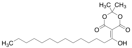 5-(1-Hydroxytetradecylidene)-2,2-dimethyl-1,3-dioxane-4,6-dione