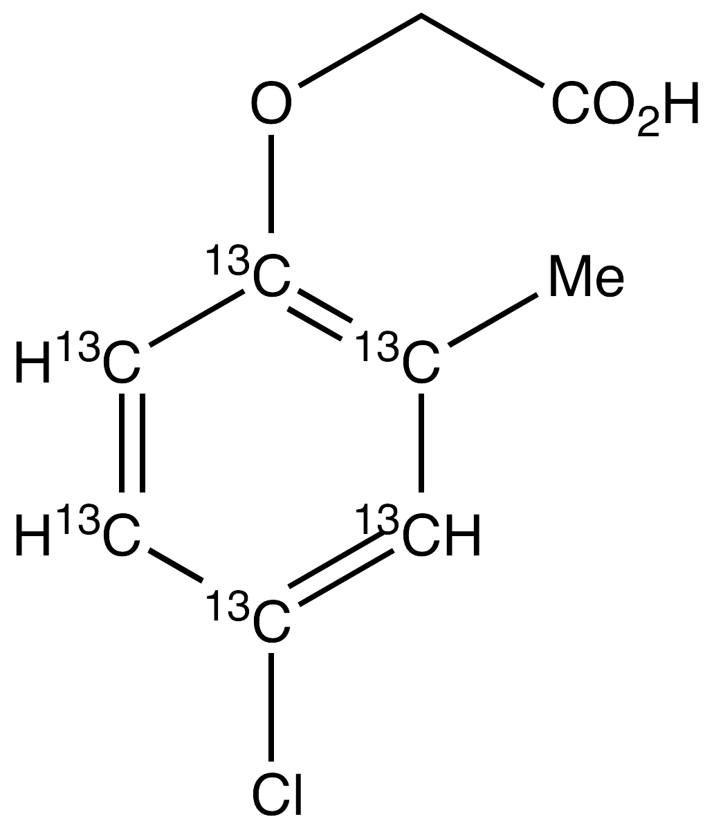 (4-Chloro-2-methylphenoxy)acetic Acid-13C6