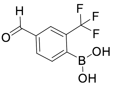 4-Formyl-2-trifluoromethylphenylboronic acid