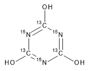 Cyanuric Acid-¹³C₃,¹⁵N₃