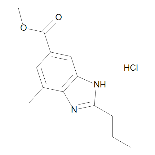 Methyl 4-Methyl-2-propyl-1H-benzimidazole-6-carboxylate Hydrochloride