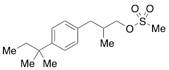 4-(1,1-Dimethylpropyl)-beta-methylbenzenepropanol 1-Methanesulfonate