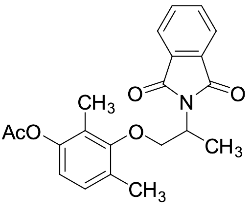 Acetyloxy-2,6-dimethylphenoxy]-1-methylethyl]-1H-isoindole-1,3(2H)-dione