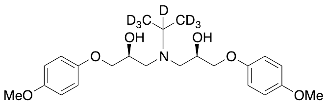 (S)-1-(((R)-2-Hydroxy-3-(4-methoxyphenoxy)propyl)(isopropyl)amino)-3-(4-methoxyphenoxy)propan-2-ol-d7