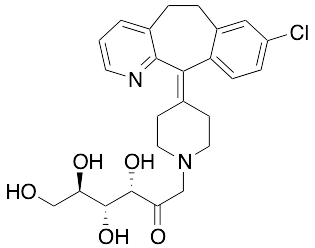 (3S,4R,5R)-1-(4-(8-Chloro-5H-benzo[5,6]cyclohepta[1,2-b]pyridin-11(6H)-ylidene)piperidin-1-yl)-3,4,5,6-tetrahydroxyhexan-2-one