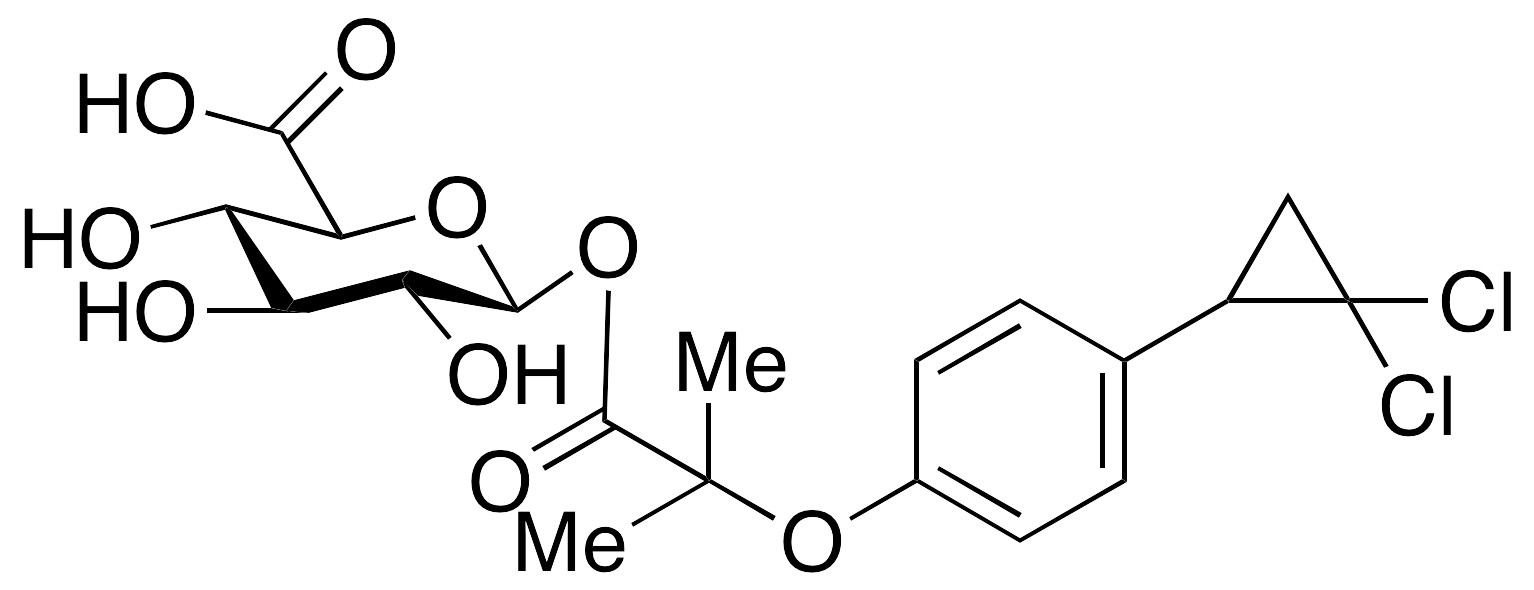 Ciprofibrate-O-beta-Glucuronide